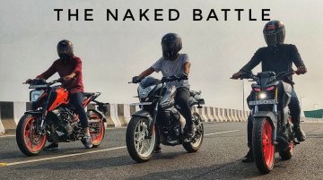 Pulsar NS200 vs MT-15 vs 200 Duke - Ultimate Top-End Race