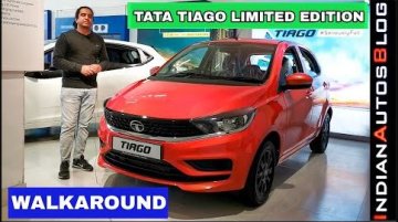 Tata Tiago Limited Edition Detailed On Tape - Video