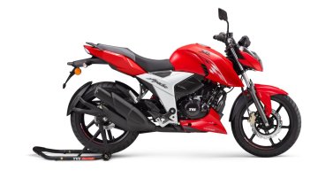 TVS Apache RTR 160 4V Now Lighter & More Powerful