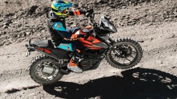 Ashish Raorane On A KTM 390 Adventure Sets World's Highest Hill Climb Record