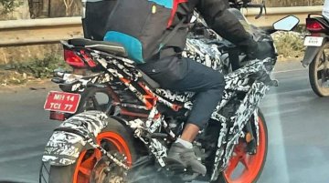 New KTM RC 200/RC 125 Spied Testing in India