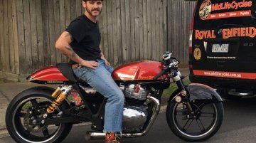 Royal Enfield Interceptor 650 at Speed Week - Image Gallery