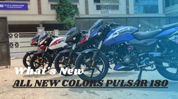 2021 Bajaj Pulsar 180 New Colours Detailed in Walkaround Video