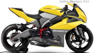 TVS NTorq Digitally Portrayed as Sportbike, Looks Fantastic