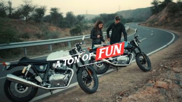 2021 Royal Enfield Continental GT 650 Video Highlights New Colours