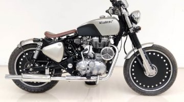 This Modified Royal Enfield Classic 350 Dons a Cutesy Bobber Avatar