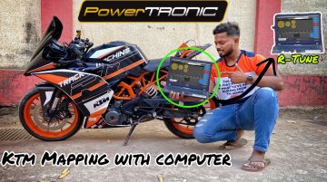 KTM RC 390 Tuned with PowerTRONIC Quick Shifter & ECU Remap - VIDEO