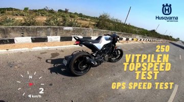 Husqvarna Vitpilen 250 Top Speed Test - How Fast Can It Go? [Video]