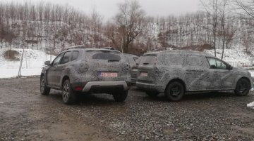 Renault Duster Goes Grand With New 7-Seater Variant; Spied Overseas