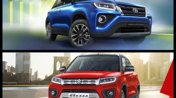 Maruti Vitara Brezza Sells More Than Three Times The Toyota Urban Cruiser