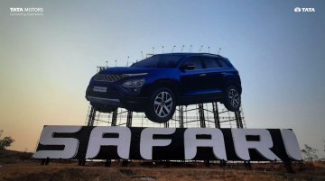 2021 Tata Safari Gets Country’s Largest Billboard at Mumbai Pune Expressway