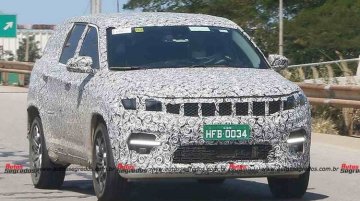 New Spy Shots Of Upcoming Jeep 7-seater SUV Reveal More Design Details