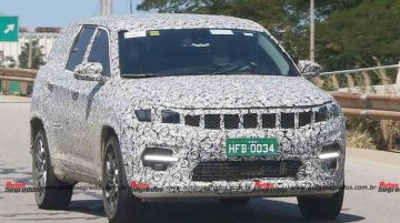 Upcoming Jeep 7-Seater SUV - Spy Image Gallery 