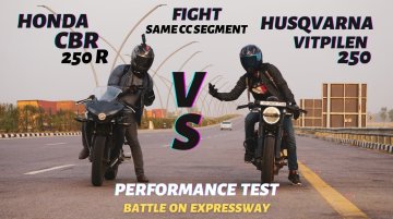 Husqvarna Vitpilen 250 vs Honda CBR250R in Top-End Drag Race [Video]