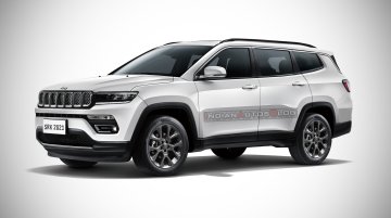 7-Seater Jeep Compass Digitally Imagined  - IAB Rendering