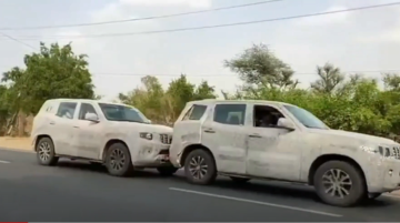 2021 Mahindra Scorpio 4WD Caught Undergoing Drawbar Pull Test