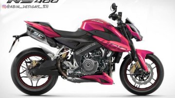 Bajaj Pulsar NS400 Concept Render - Image Gallery