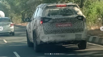 Mahindra XUV700 Spied Once Again Ahead of Imminent Launch