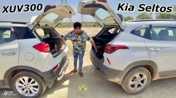 Kia Seltos Vs Mahindra XUV300 Tug Of War, Who Wins? - VIDEO