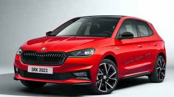 2021 Skoda Fabia In Monte Carlo Livery - IAB Rendering