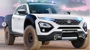 Tata Harrier Pickup Version Looks Expedition Ready