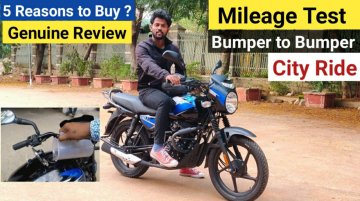 How Far Can a Bajaj CT 110X Go With Just 100 ml Petrol? - VIDEO