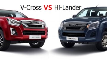 BS6 Isuzu D-Max Hi-Lander vs V-Cross - What Sets Them Apart?