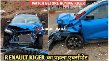 Renault Kiger First Accident Report - SHOCKING Build Quality