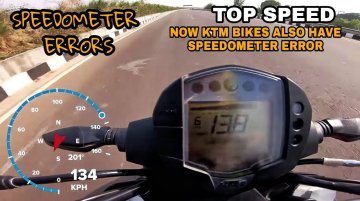 KTM 200 Duke Speedometer Error Revealed in Top Speed Test - VIDEO