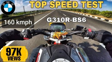 BMW G 310 R Top Speed Test - German Roadster Reaches 160 kmph