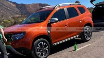 7-seater Renault Duster Spied During TVC Shoot