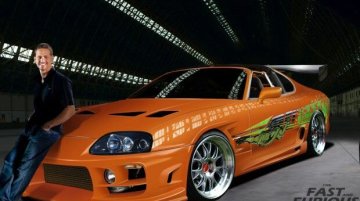 Paul Walker's Toyota Supra From The Fast And Furious to be Auctioned