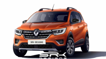 Renault Triber Imagined In Its Facelifted Avatar, Looks Bold