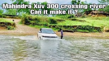 Can This Mahindra XUV300 Cross A River Safely? - VIDEO