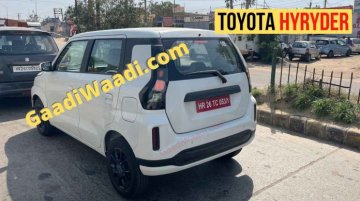 Toyota HYRYDER (Maruti WagonR-Based EV) Spied Inside Out