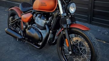 This Royal Enfield Interceptor 650 Has Been Transformed Into A Bobber