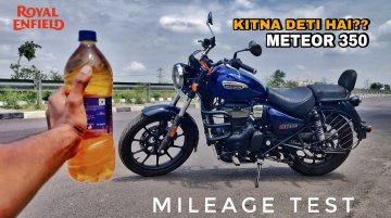 Royal Enfield Meteor 350 Mileage Tested - VIDEO