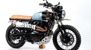 This Royal Enfield Interceptor 650 Scrambler Looks Ready For Dune Bashing