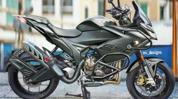 Suzuki Gixxer SF 250 Visualised as Capable Middleweight Sports Tourer