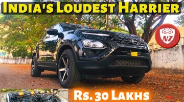 This Tata Harrier is Country's LOUDEST So Far - VIDEO