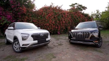 Hyundai Creta VS Hyundai Alcazar Comparison Video