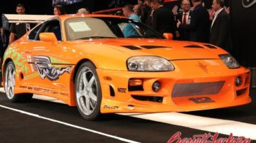 Iconic Orange Toyota Supra From Fast and Furious Auctioned for INR 4.08 Crore