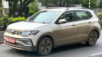 New VW Taigun Entry-level Trim Spied Testing