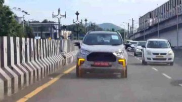 Ford EcoSport Facelift with Eye-Catching LED DRLs/Indicators Spied