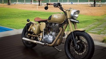 Modified Royal Enfield Classic Looks Like Proper Jawa Perak Rival