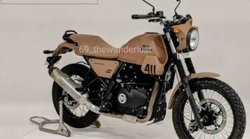 Road-Focused Royal Enfield Himalayan Design Leaked via Clay Model