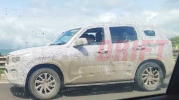 New Mahindra Scorpio Spied Again as Fans Wait for Mahindra XUV700 Launch