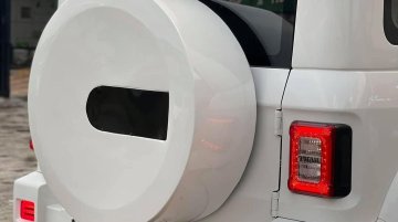 Full White Mahindra Thar - Image Gallery