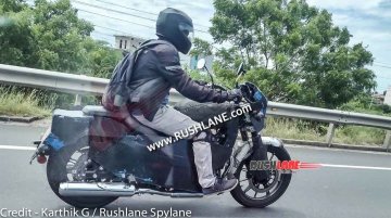 New 650cc Royal Enfield Cruiser Spy Shot Shows New Features