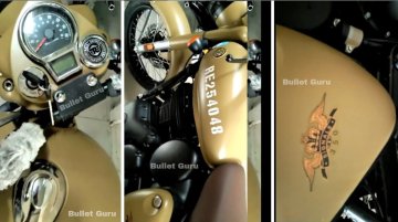 New Royal Enfield Classic 350 Signals Spied, to Rival Jawa Khakhi - VIDEO